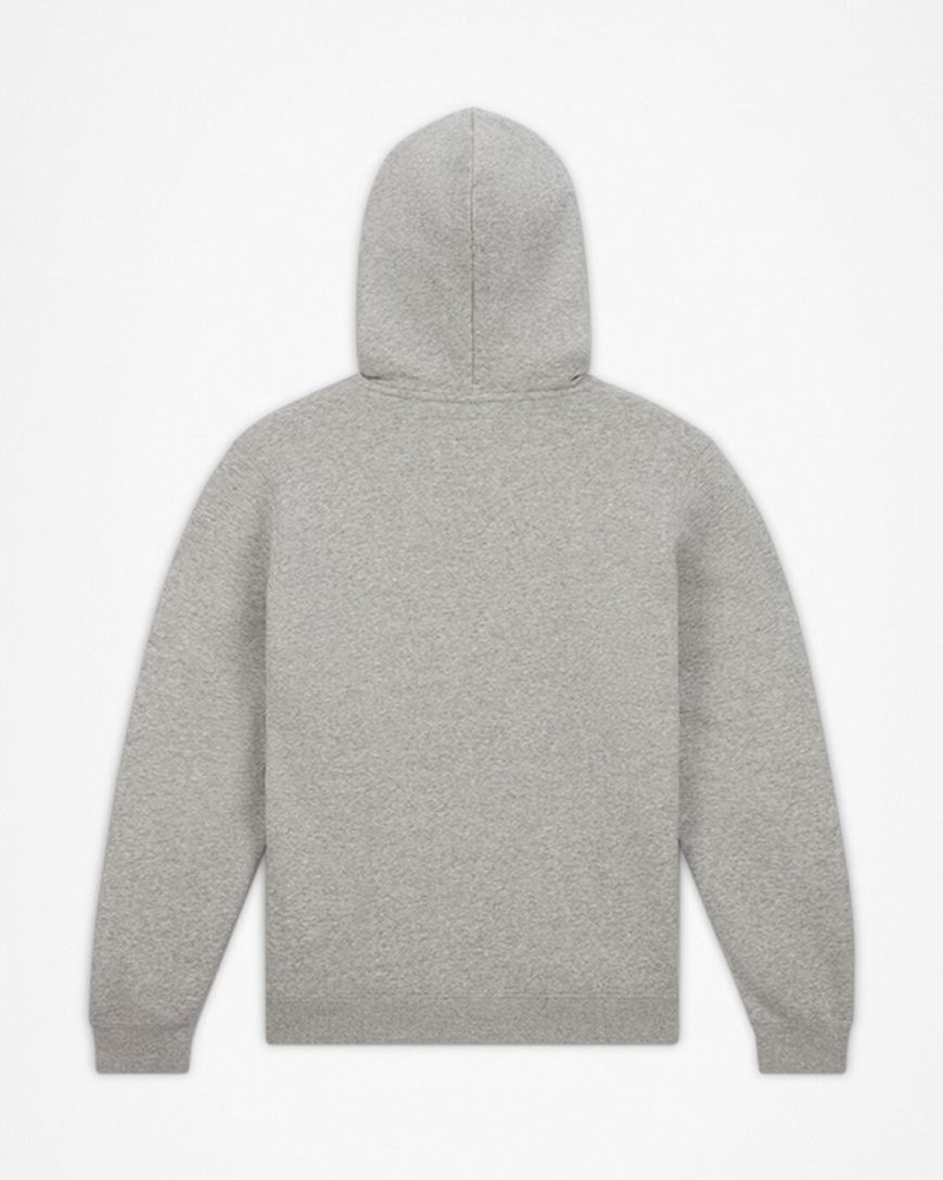 Women's Converse Go-To Chuck Taylor Patch Standard Fit Pullover Hoodie Grey | AU 94061E